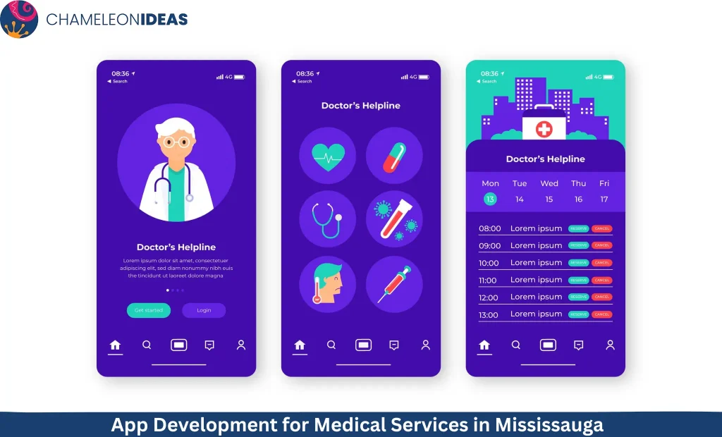 App development for medical services in Mississauga