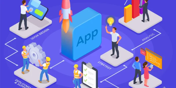 Mississauga app development company services illustration