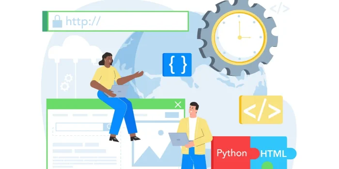 Website development Mississauga services illustration