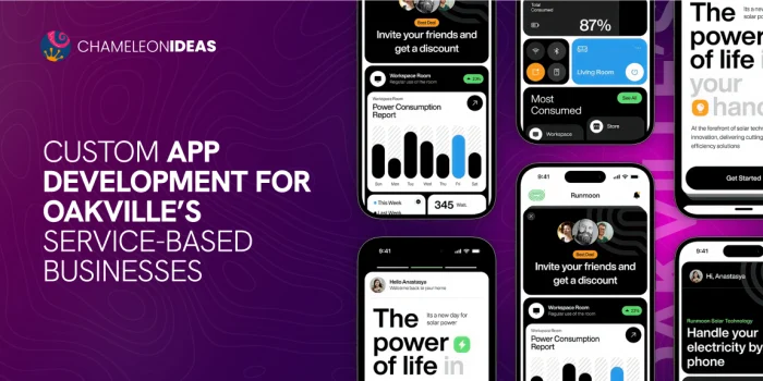 Custom app development Oakville service-based businesses