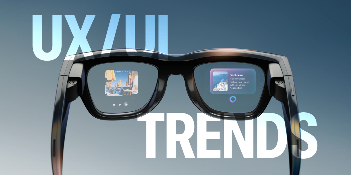 Calgary web design trends 2026 UX UI AR smart glasses
